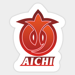 Aichi Prefecture Japanese Symbol Sticker